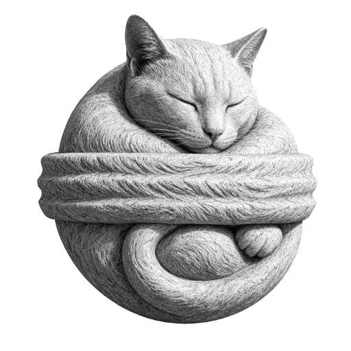 Borderless Cat mascot